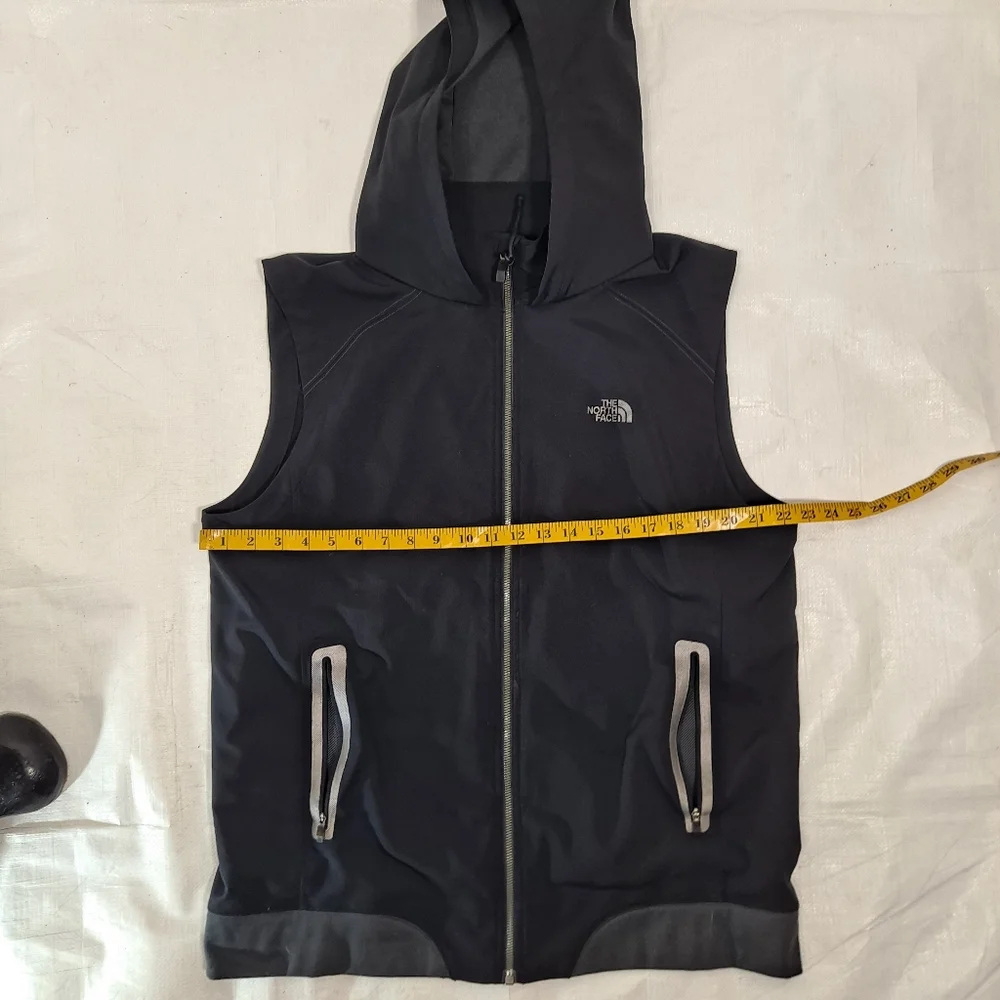 The North Face Black Softshell Hooded Vest
